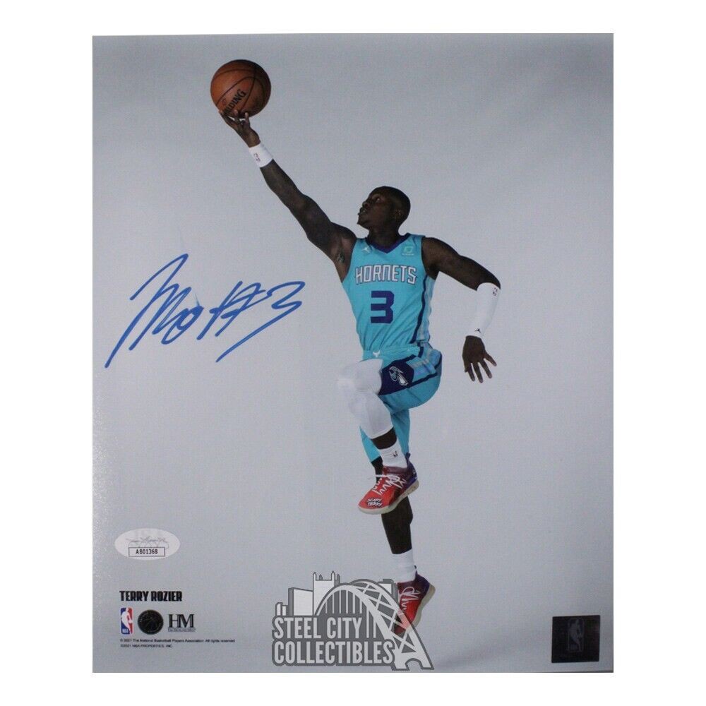 Terry Rozier Charlotte Hornets Autographed Jersey JSA Certified