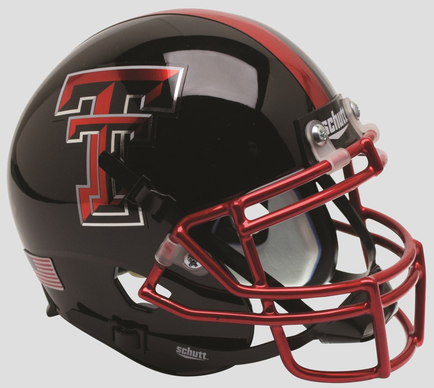 Texas Tech Red Raiders Authentic College Xp Football Helmet Schutt