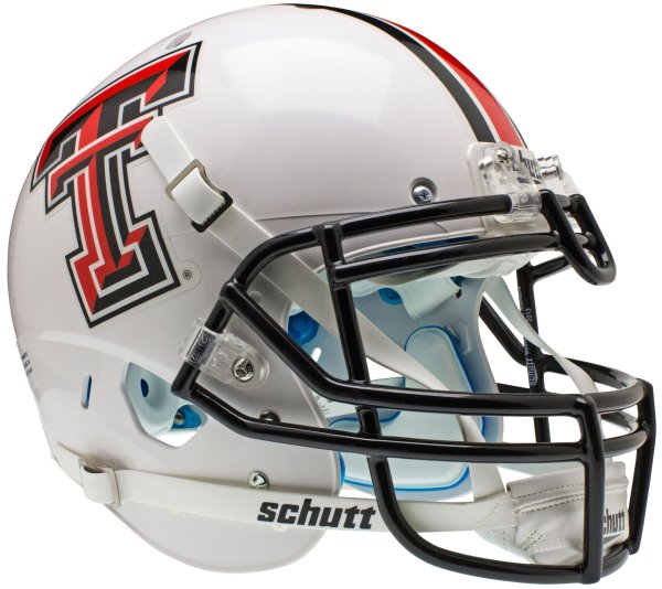 Texas Tech Red Raiders Authentic College Xp Football Helmet Schutt