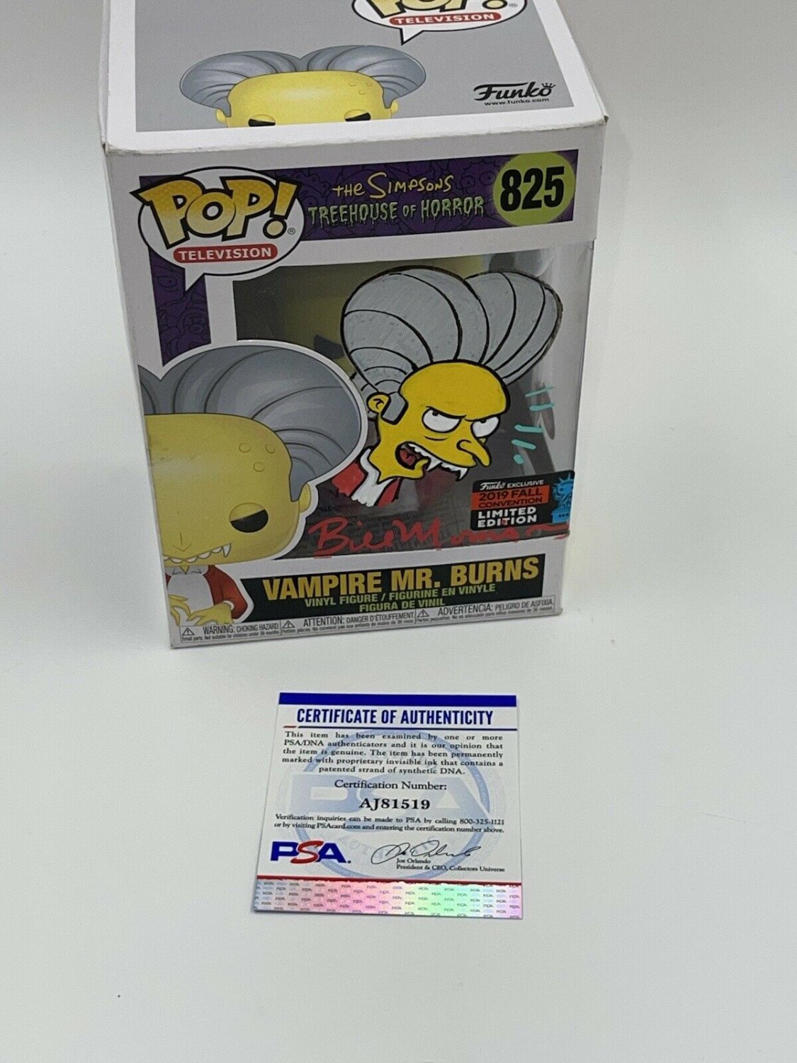 vampire mr burns funko