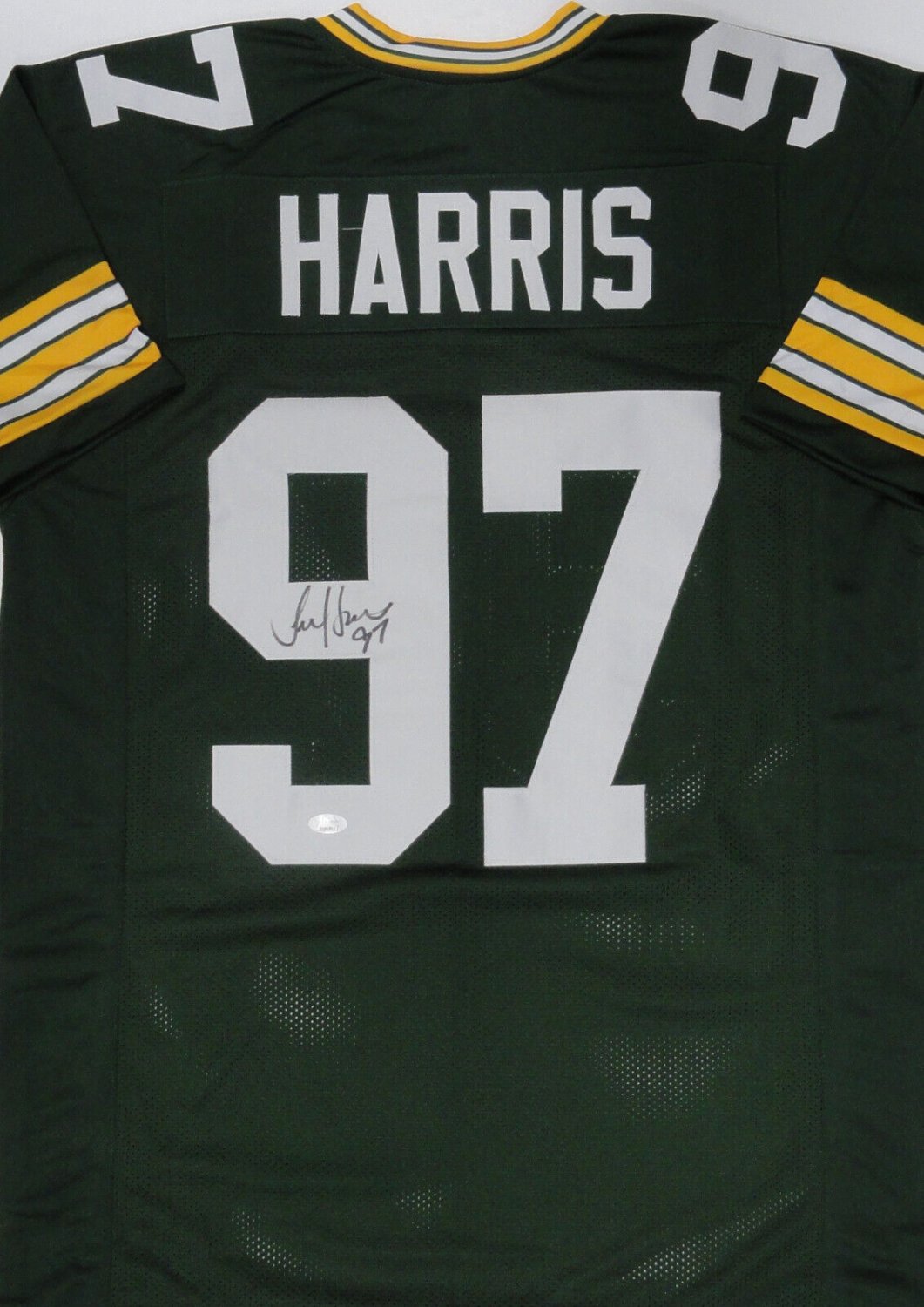 Tim Harris Autographed Signed Packers Pro Bowl Linebacker Custom Replica  Jersey Auto - JSA