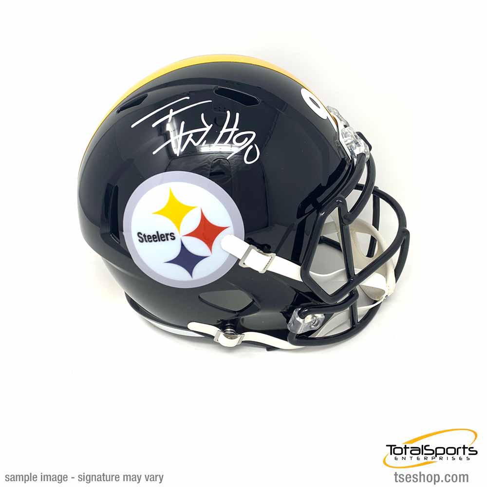 TJ Watt Autographed Signed Pittsburgh Steelers Full Sized Replica Speed Helmet