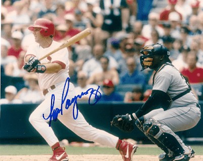 Tom Pagnozzi Autographed Signed St. Louis Cardinals Photo - Autographs