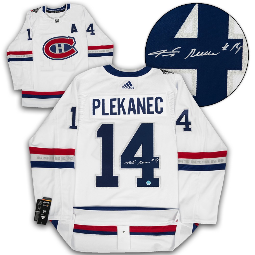 Tomas Plekanec Montreal Canadiens Autographed Signed Nhl ...