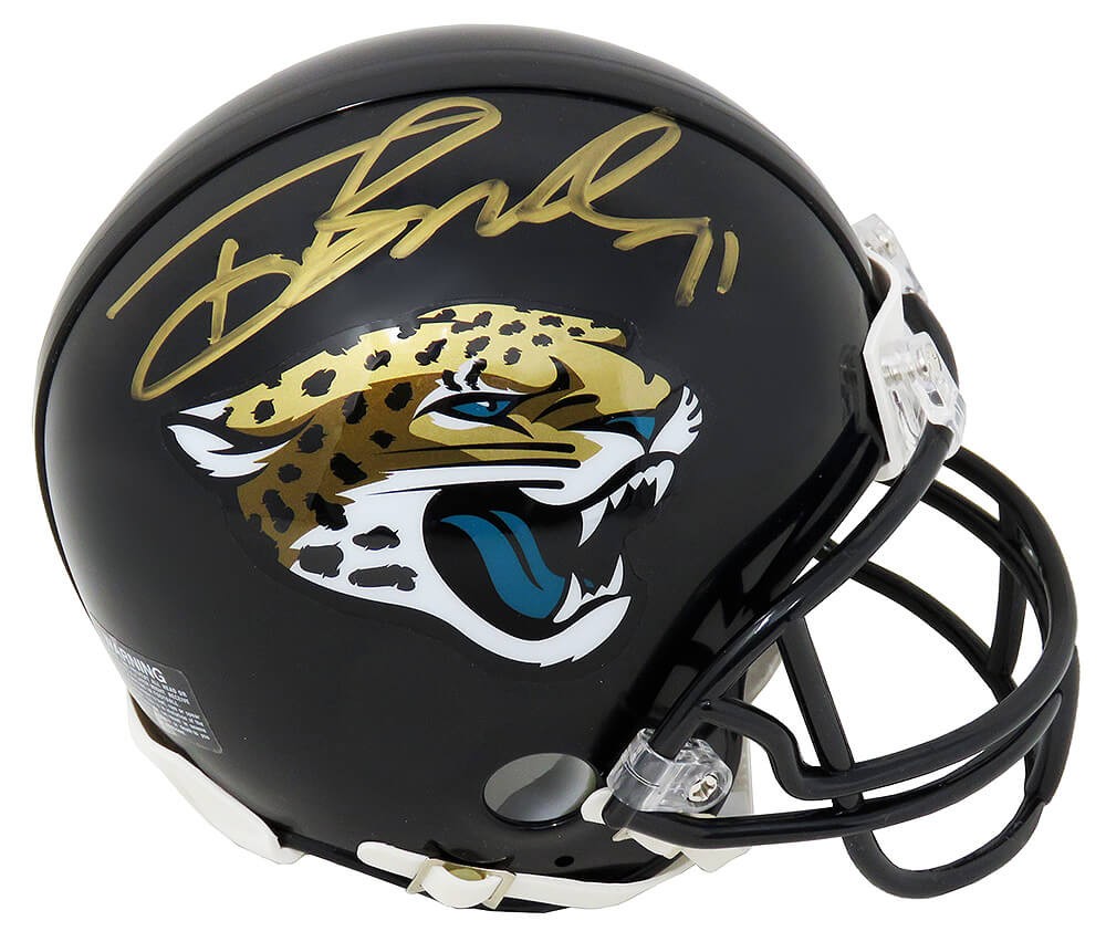 Tony Boselli Autographed Signed Jacksonville Jaguars Riddell Mini Helmet