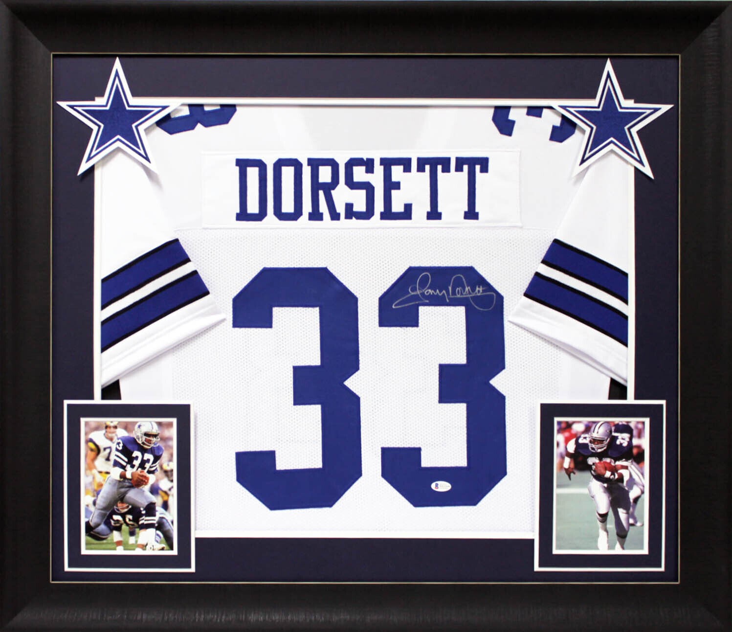 Tony Dorsett Signed Jersey (Beckett)