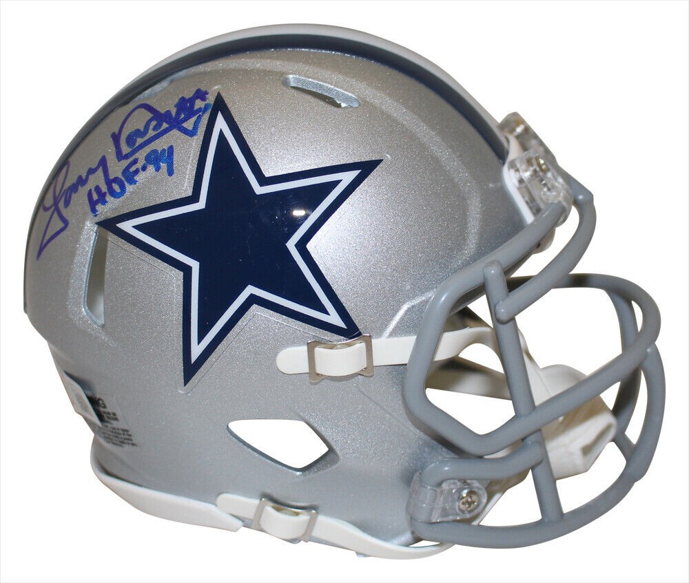 Tony Dorsett Autographed Signed Dallas Cowboys Speed Mini Helmet Beckett