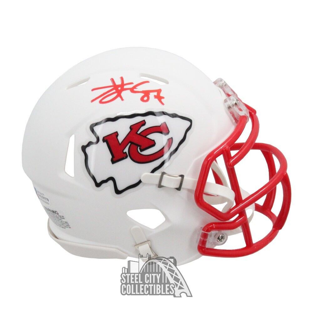 Travis Kelce Autographed Signed Kansas City Chiefs Football - Beckett  Authentic