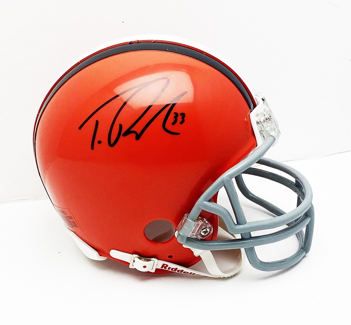 Trent Richardson Autographed Signed Cleveland Browns Mini Helmet -  Certified Authentic