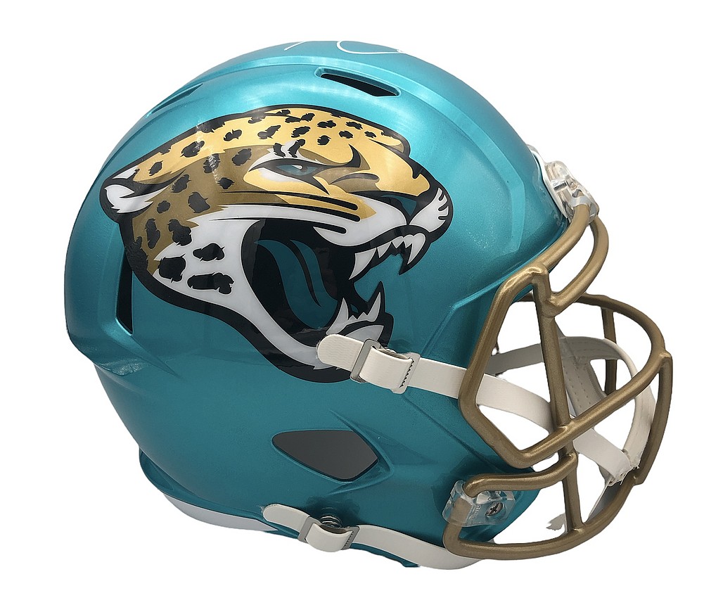 Trevor Lawrence Autographed Signed Jacksonville Jaguars Riddell FLASH Speed  Full Size Replica Helmet - Fanatics Authentic