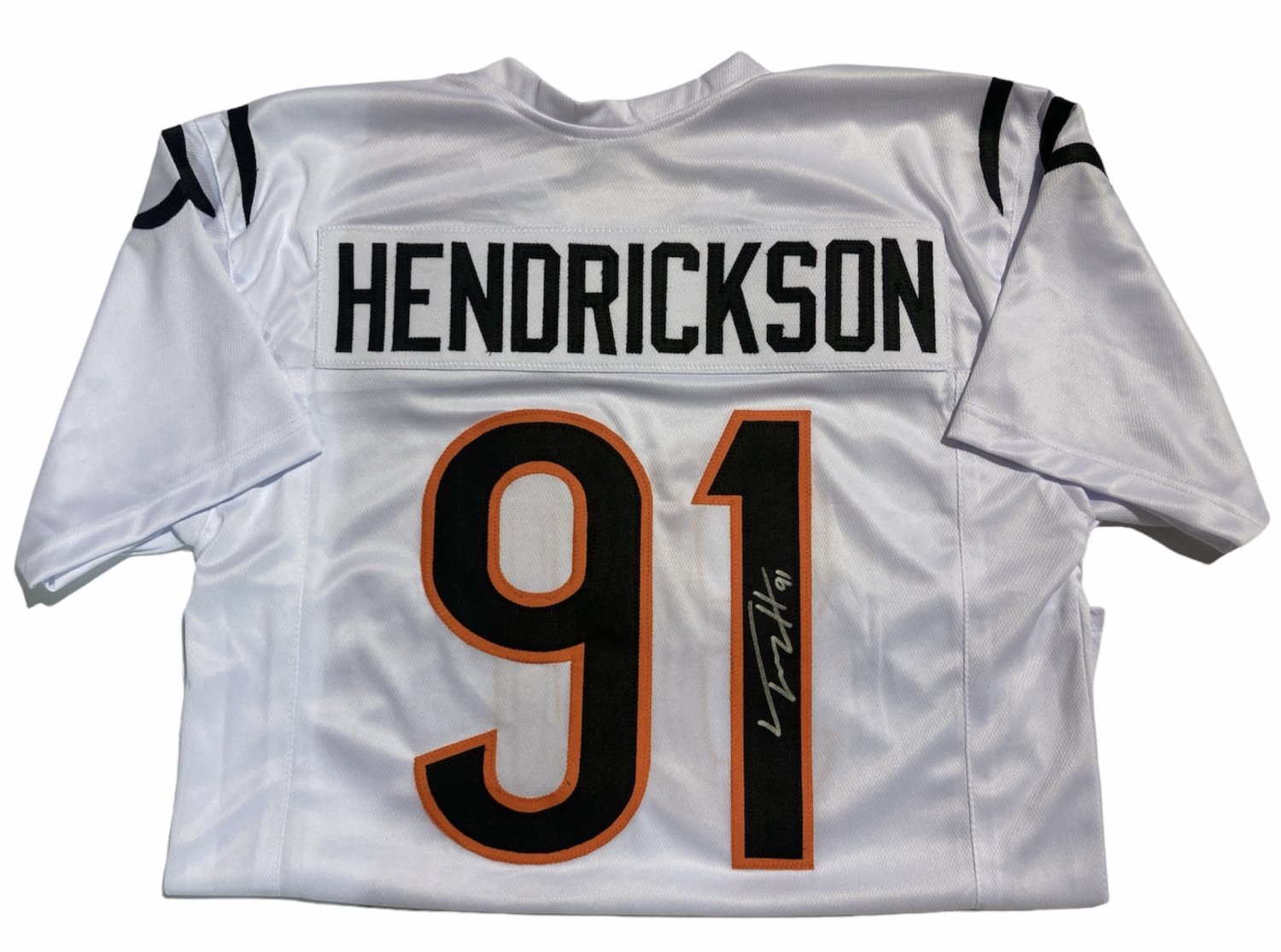 Trey Hendrickson Cincinnati Bengals Autographed Signed White Jersey - JSA  Authentic