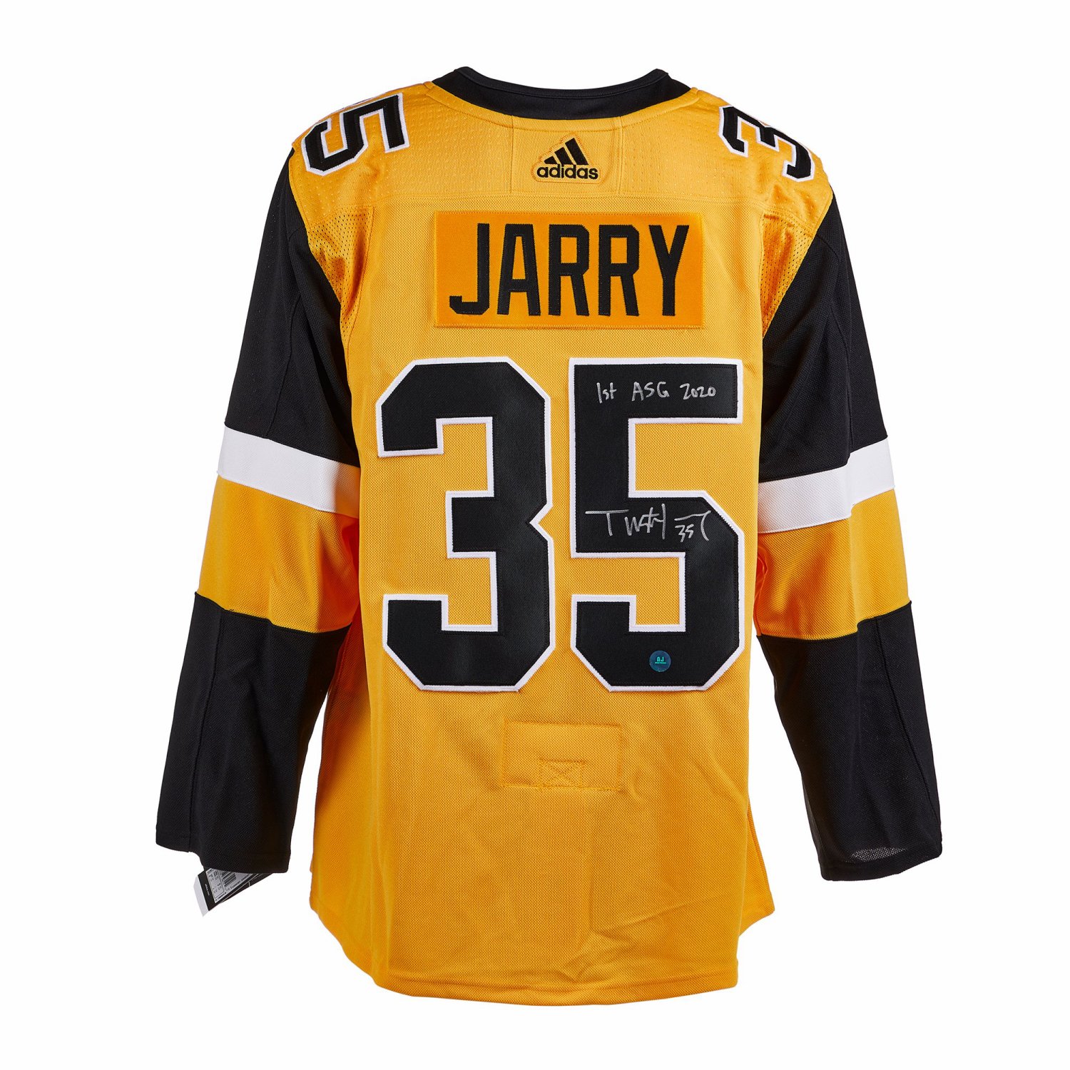 Tristan Jarry Autographed Signed Custom NHL Hockey Jersey Penguins