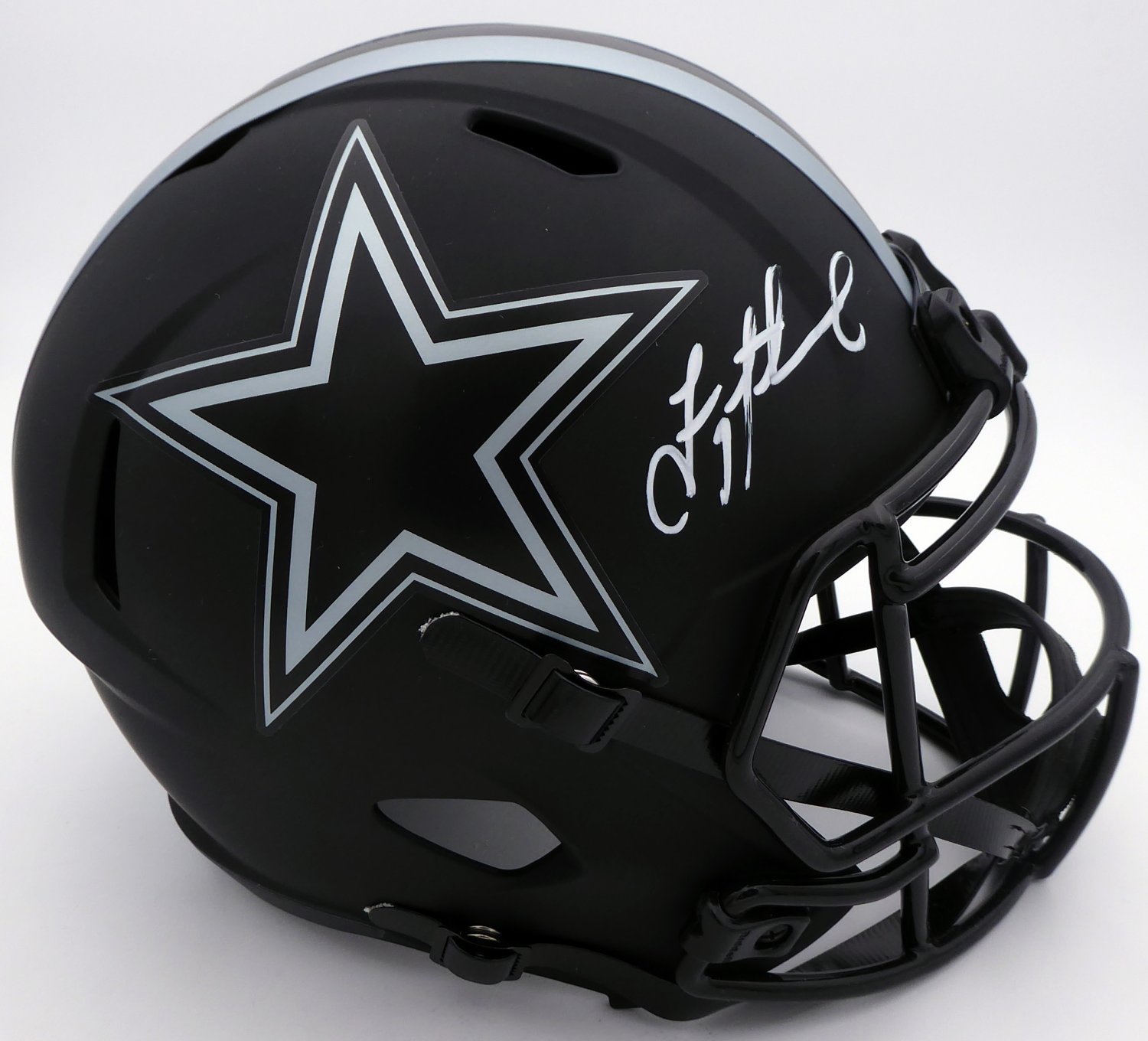 Troy Aikman Autographed Signed Dallas Cowboys Eclipse Black Full