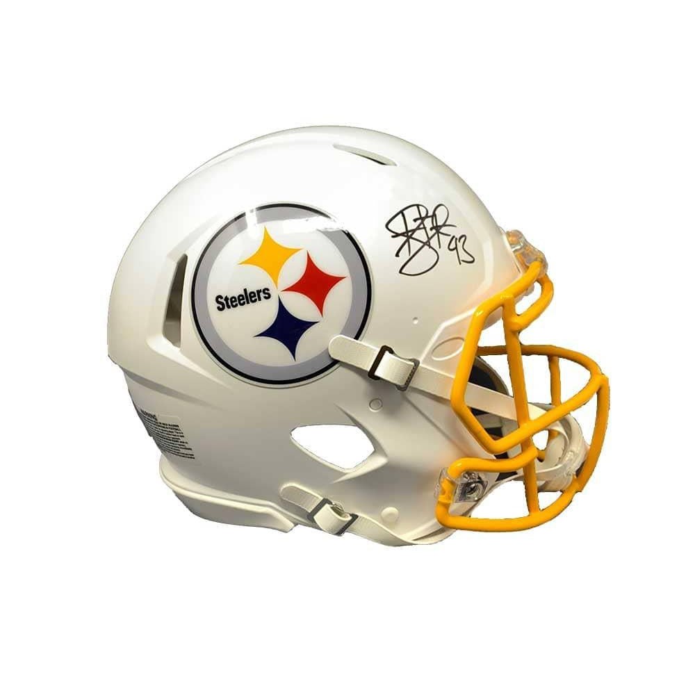 Troy Polamalu Autographed Signed Pittsburgh Steelers White Matte