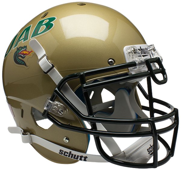 UAB Blazers Authentic College XP Football Helmet Schutt