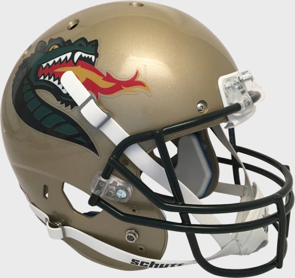 UAB Blazers Full XP Replica Football Helmet Schutt Gold