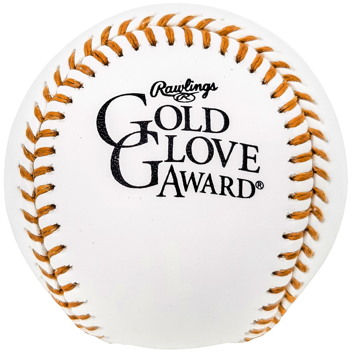 Unsigned Official MLB Gold Glove Logo Baseball 202289