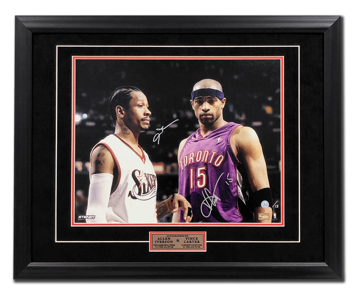 allen iverson signed jersey