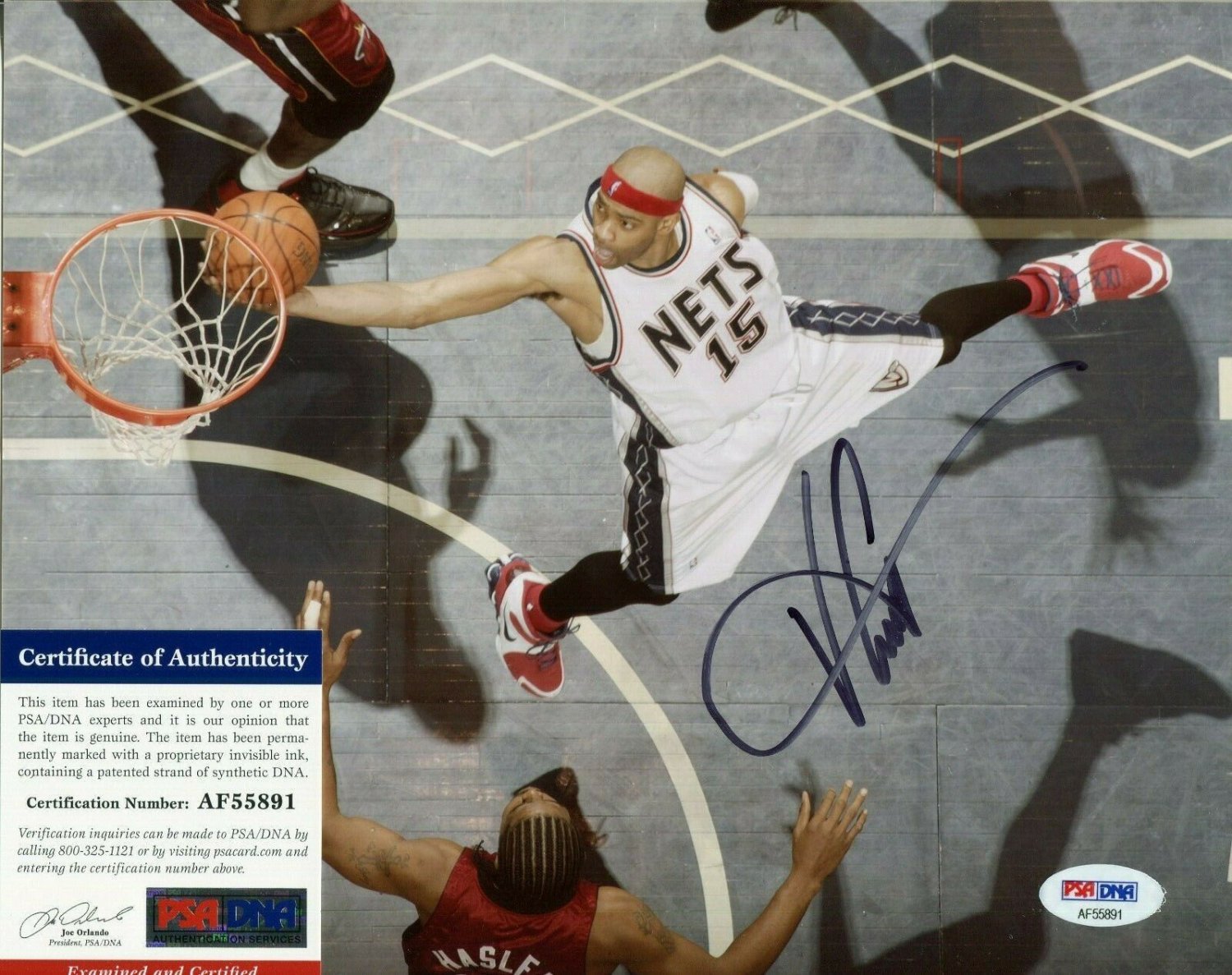 Vince carter autograph signing Clearance