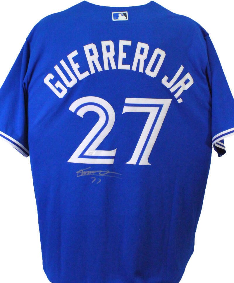 Vladimir Guerrero Jr. Signed Blue Jays Majestic Jersey (JSA) Signatur –  GSSM