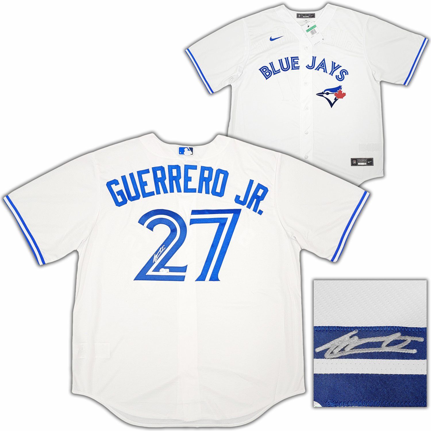 Vladimir Guerrero Jr. Toronto Blue Jays Baseball Memorabilia Signed Jersey  Frame