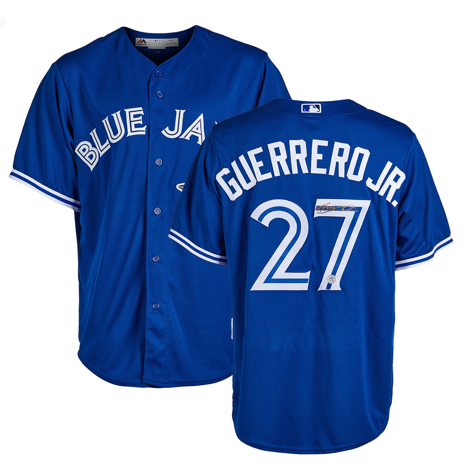 Vladimir Guerrero Jr Toronto Blue Jays Autographed Signed Baseball Jersey