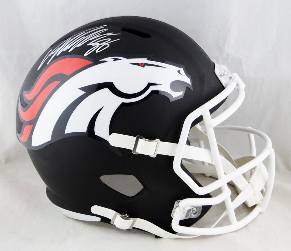 Von Miller Autographed Signed Full Size Denver Broncos Flat Black