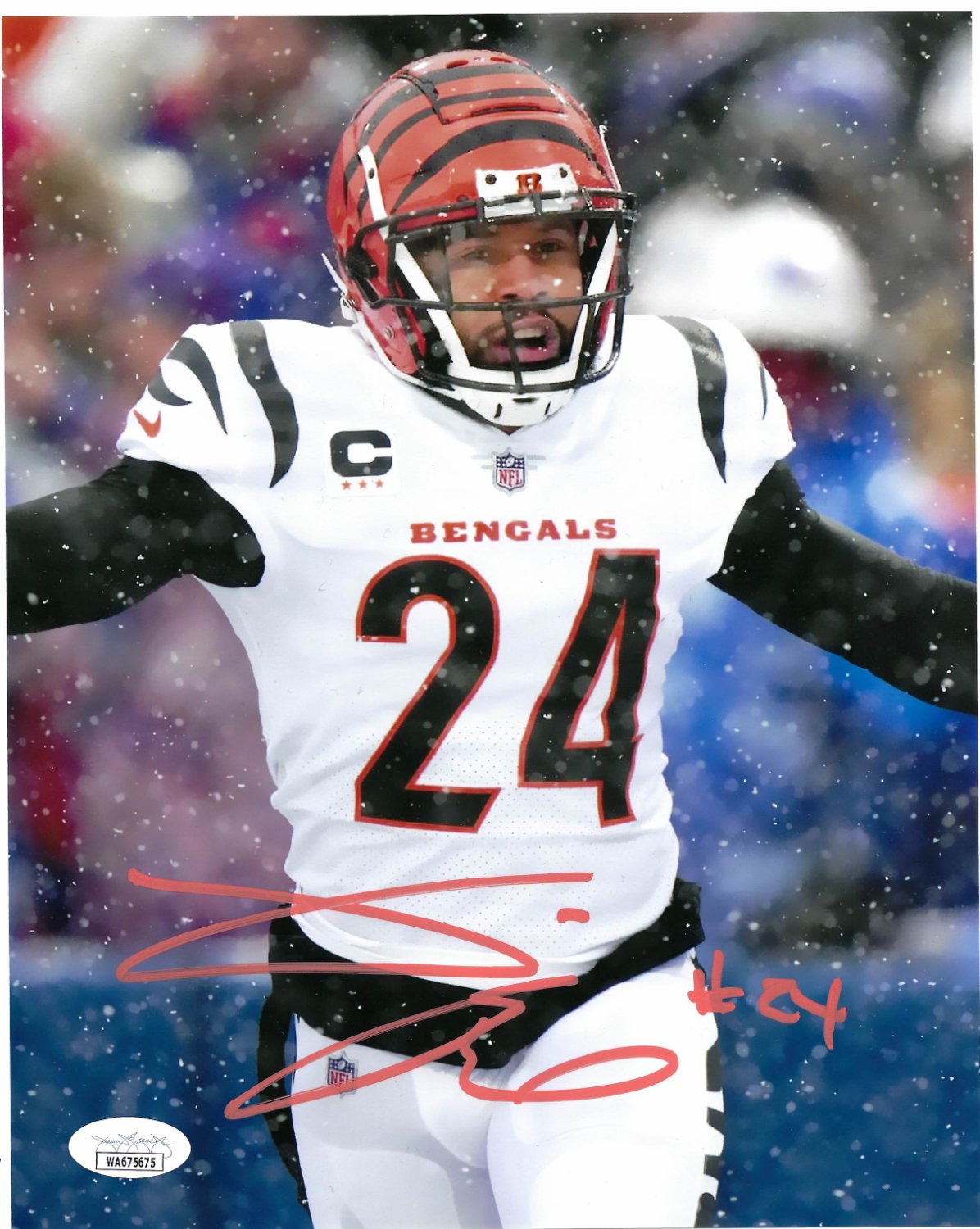 Vonn Bell Cincinnati Bengals 8x10 8-1 Autographed Signed Photo