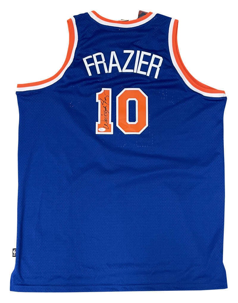 walt frazier signed jersey