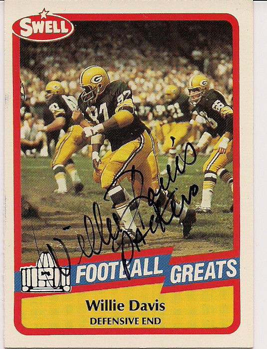 Willie Davis - Autographed Signed Photograph