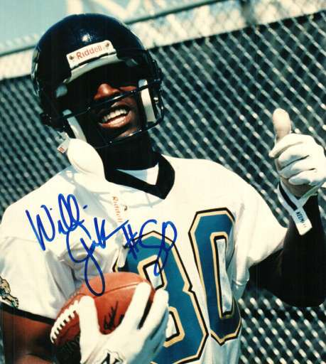 Willie Gault Autographed Signed 8X10 Jacksonville Jaguars Photo. -  Autographs