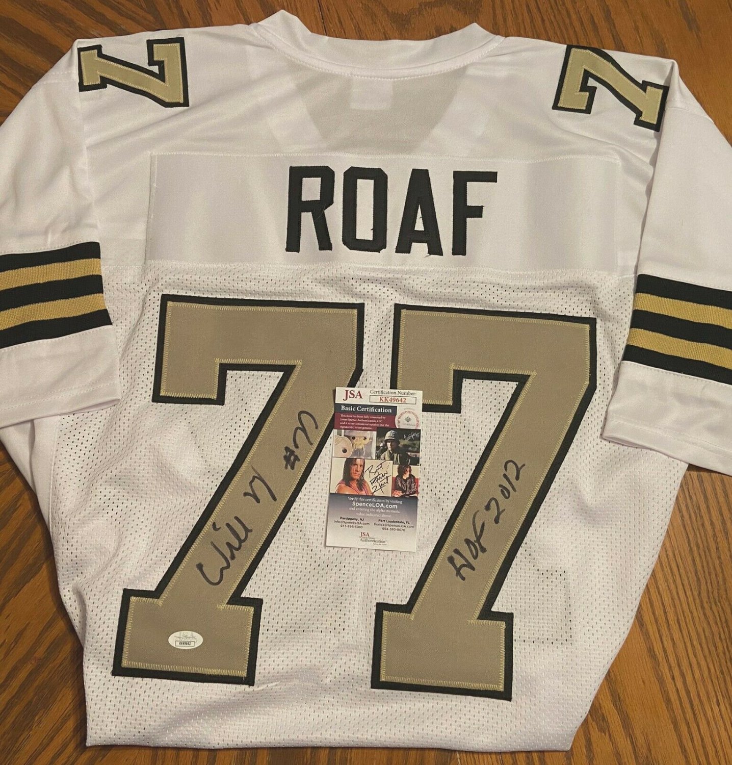 willie roaf jersey