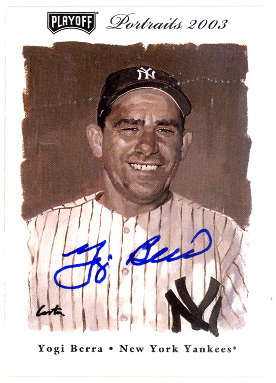 The Ins and Outs of Yogi Berra Autograph Cards