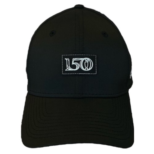 150th British Open Championship Black Tech Rubber Logo Patch New Era 9FORTY Commemorative Structured Hat 