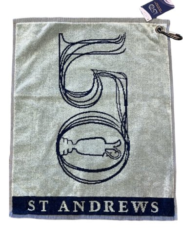 150th British Open Grey and Navy Golf Towel 