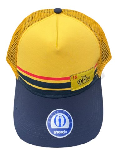 150th British Open Yellow Side Trucker Hat 