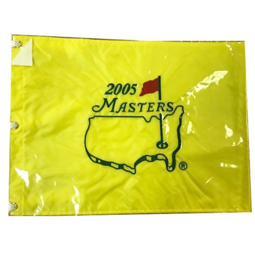 2005 Masters Embroidered Golf Pin Flag- Tiger Woods Champion 