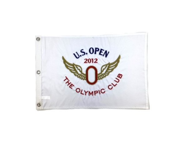 2012 U.S. Open at The Olympic Club Embroidered White Pin Flag 