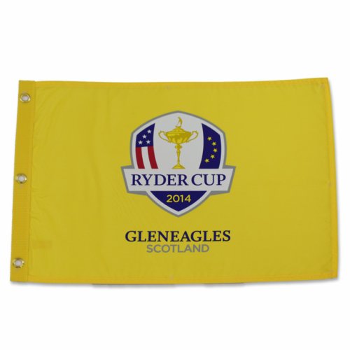 2014 Ryder Cup Screen Printed Flag - Gleneagles Scotland 