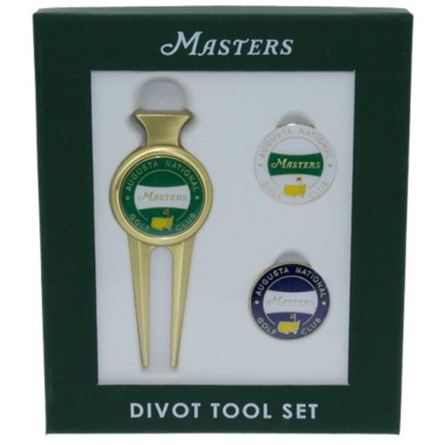 2018 Masters Divot Tool with Two Extra Ball Markers 