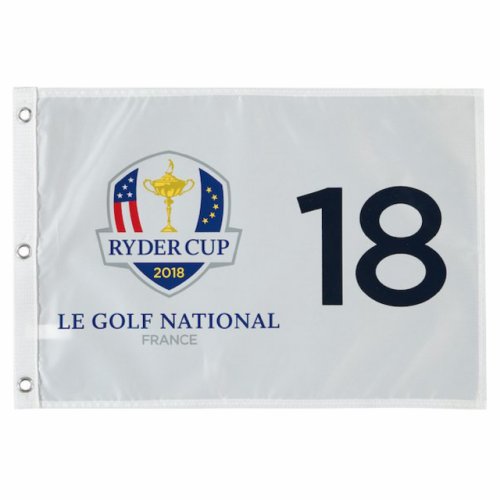 2018 Ryder Cup Screen Printed Pin Flag- Le Golf National France 