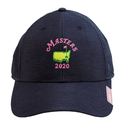 2020 Masters Ladies Performance Hat -Navy with Pink Logo