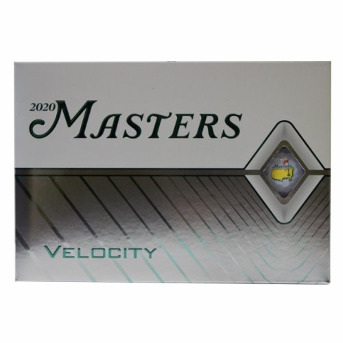 2020 Masters Titleist Velocity Golf Balls Dozen Box 