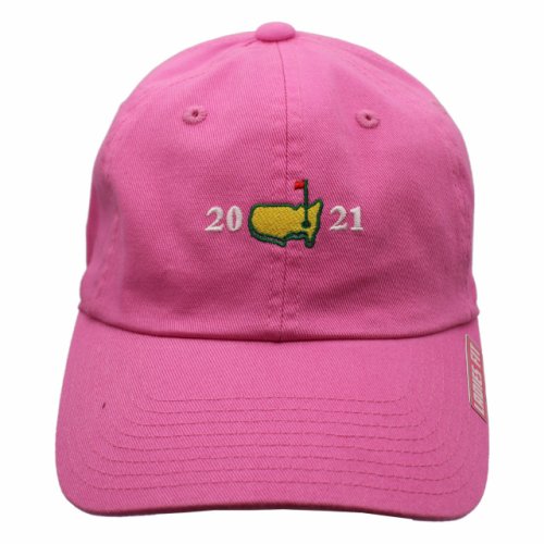 2021 Masters Ladies Pink Split Logo Hat 