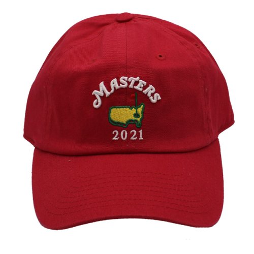 2021 Masters Red Dated Caddy Hat