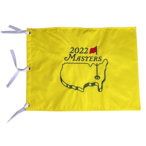 2022 Masters Embroidered Golf Pin Flag - Winner Scottie Scheffler 
