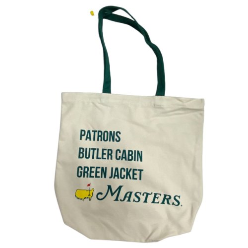 2022 Masters Exclusive Patrons, Butler Cabin, Green Jacket Canvas Tote Bag 