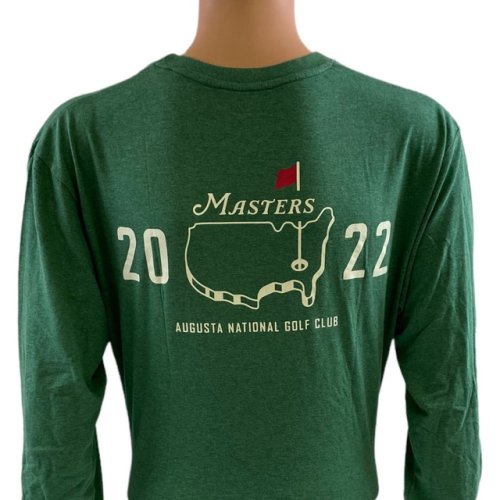 2022 Masters Heather Green Long Sleeve T-Shirt 