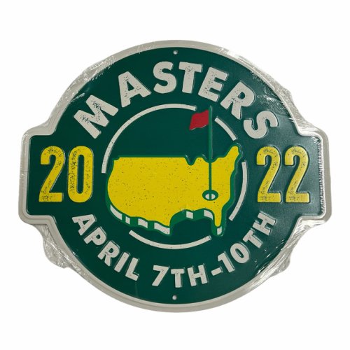 2022 Masters Metal Wall Sign