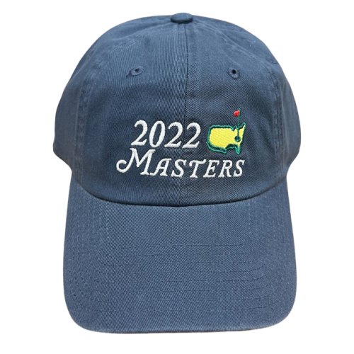2022 Masters Navy Big Logo Hat 